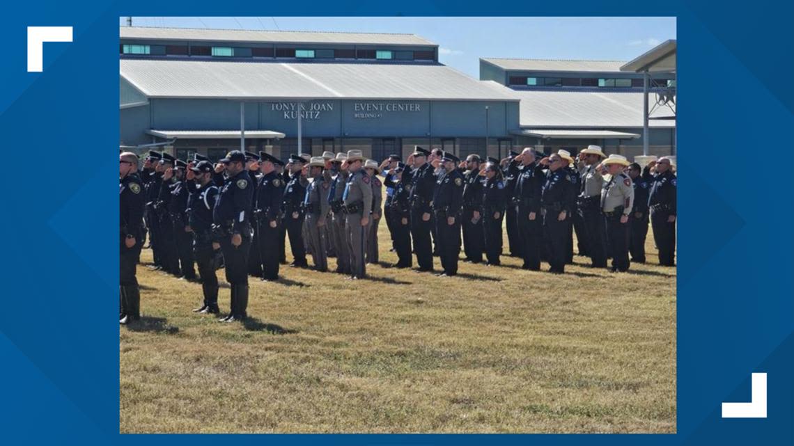 Funeral services underway for CCPD Senior Officer Vicente Ortiz Jr.