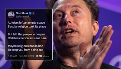 Elon Musk Posts Bizarre, Child-Like Poem