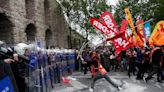 Turkish police fire tear gas and detain dozens of May Day protesters in Istanbul