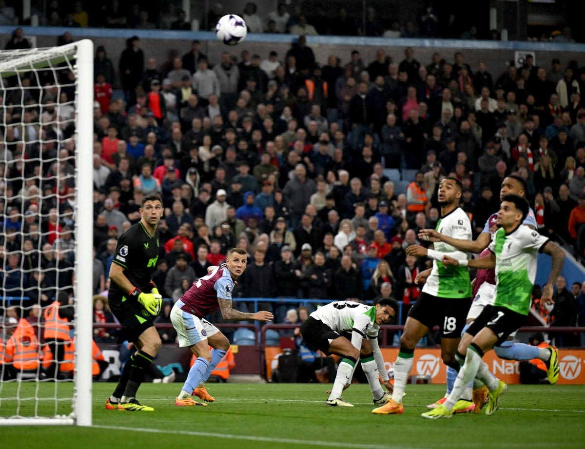 Aston Villa vs Liverpool LIVE: Latest updates as Jarell Quansah scores first Premier League goal