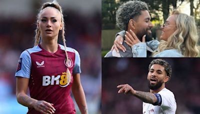 Alisha Lehmann sends loved up birthday message to boyfriend Douglas Luiz ahead of Aston Villa's Europa Conference League showdown