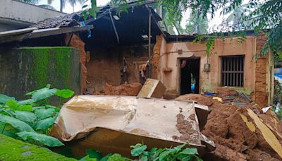 Five houses damaged in Udupi district in last 24 hours