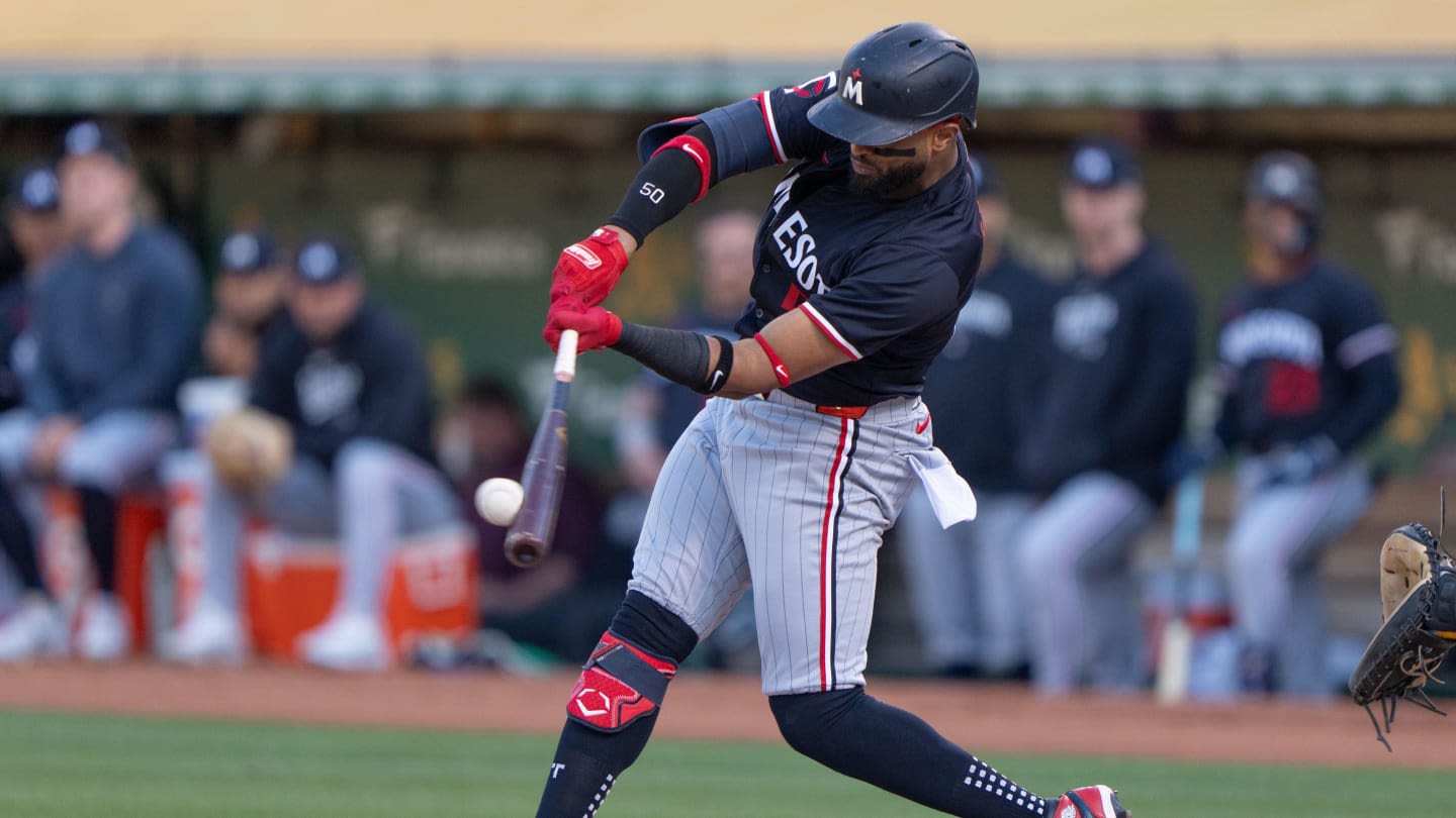 Minnesota Twins' Player Goes Viral After Falling Down During Swing-and-Miss