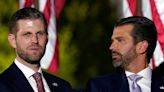 Donald Jr and Eric Trump ordered to pay millions over Trump Organization’s fraudulent business dealings