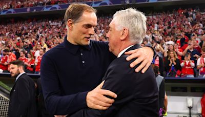 Carlo Ancelotti vs Thomas Tuchel: Complete head-to-head record