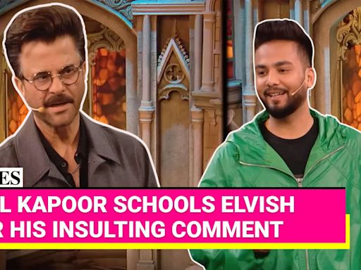 Actor Anil Kapoor Slams Elvish Yadav For His Offensive Remarks About Adnaan Shaikh | Watch