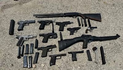 Guns, drugs confiscated during 2-week gang sweep in Inland Empire