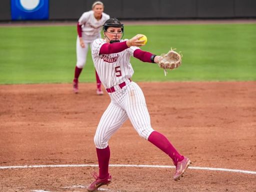 Royalty, Danley give FSU softball four-hit shutout in ACC tournament