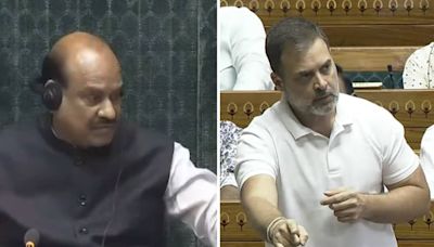 'You can't ask me questions': LS Speaker Birla schools Rahul Gandhi amid heated debate