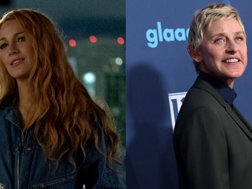 'It Ends With Us' screenwriter on why Blake Lively's character's obsession with Ellen DeGeneres is left out of the movie