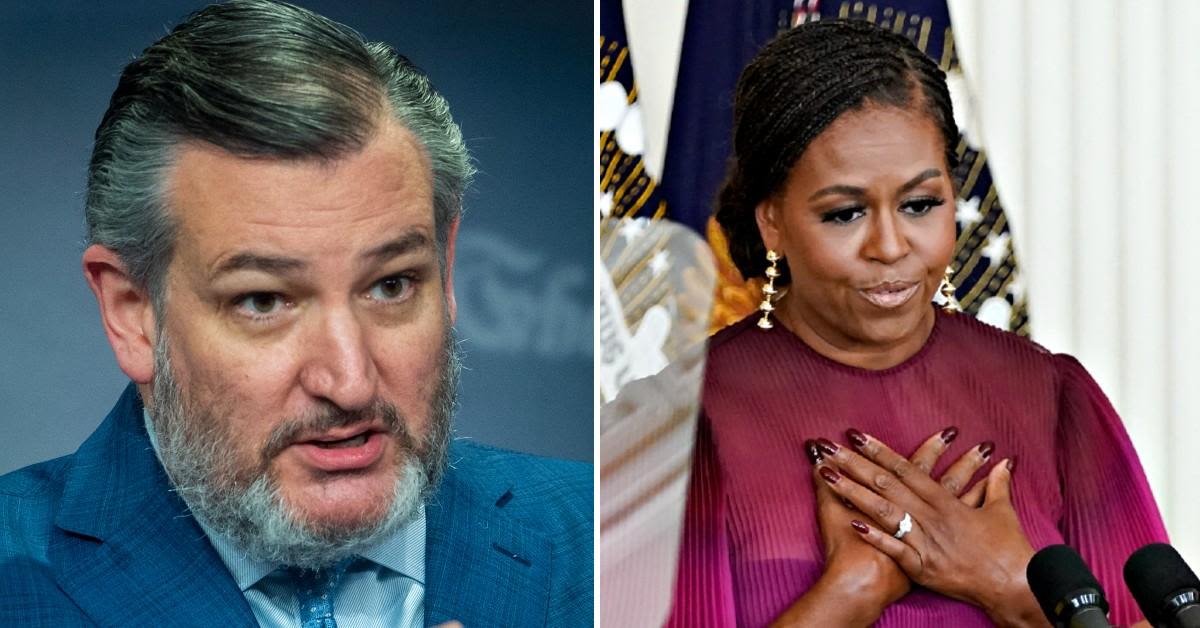 Ted Cruz Doubles Down on His Prediction That Michelle Obama Will Take Over for President Joe Biden: 'The Democratic...