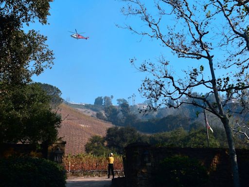 Wildfire near San Francisco burns 12,000 acres, forces evacuations and road closures