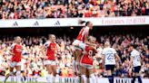 Alessia Russo scores winner as Arsenal beat Tottenham in front of 60,000 at Emirates Stadium