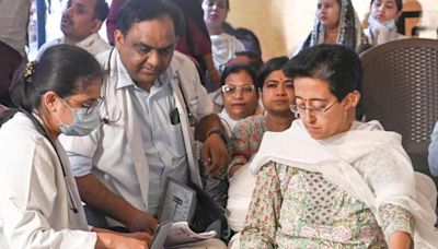 Delhi water crisis: Atishi hospitalised after health worsens due to hunger strike