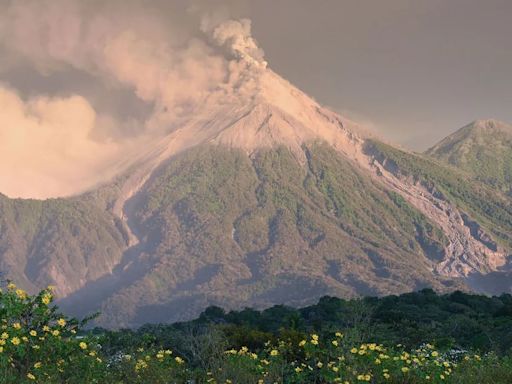 Guatemala: informe de la actividad del volcán de Fuego HOY 2 de junio