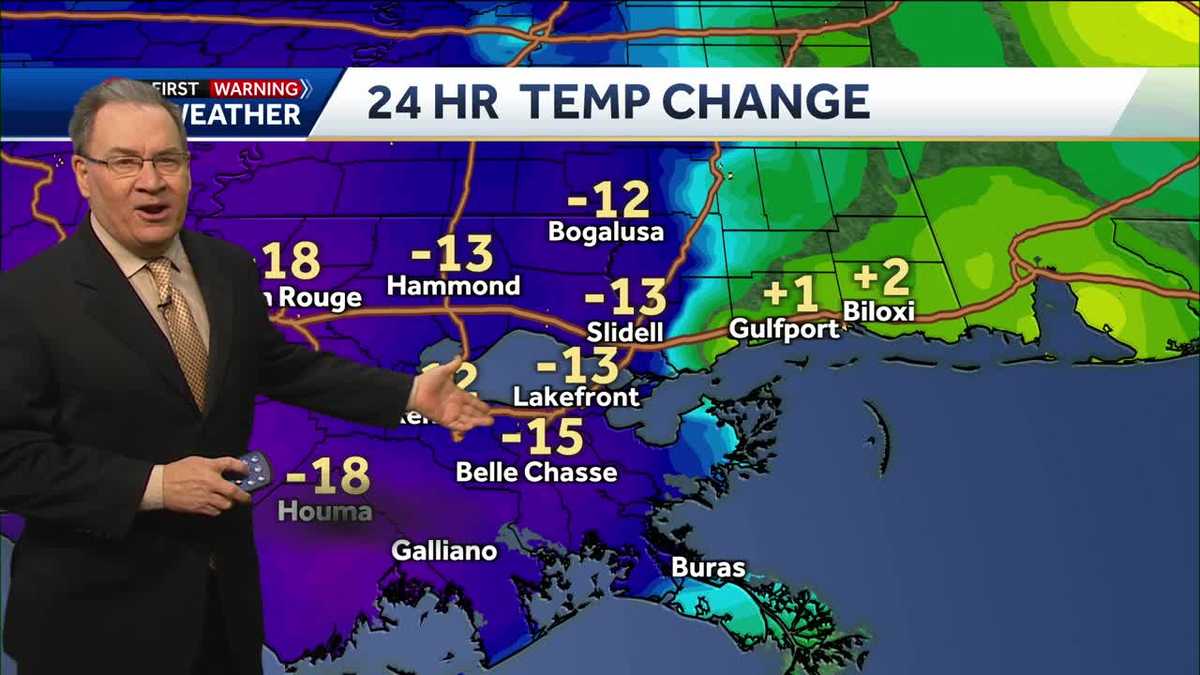 Over an inch of rain fell Monday