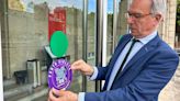 El subdelegado del Gobierno presenta el “punto violeta” de la Subdelegación del Gobierno en Palencia