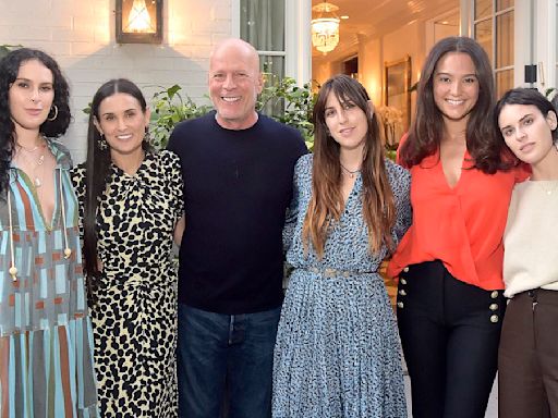 Demi Moore reveals how she helps daughters with Bruce Willis' dementia