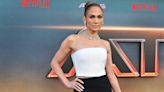 Jennifer Lopez Wears Ring at Atlas Premiere Without Ben
