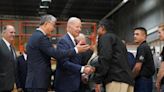 At Mich. chip plant, Biden says unions 'built middle class'