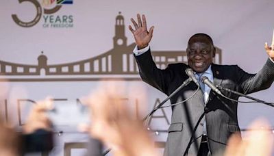 Cyril Ramaphosa toma posesión en Sudáfrica