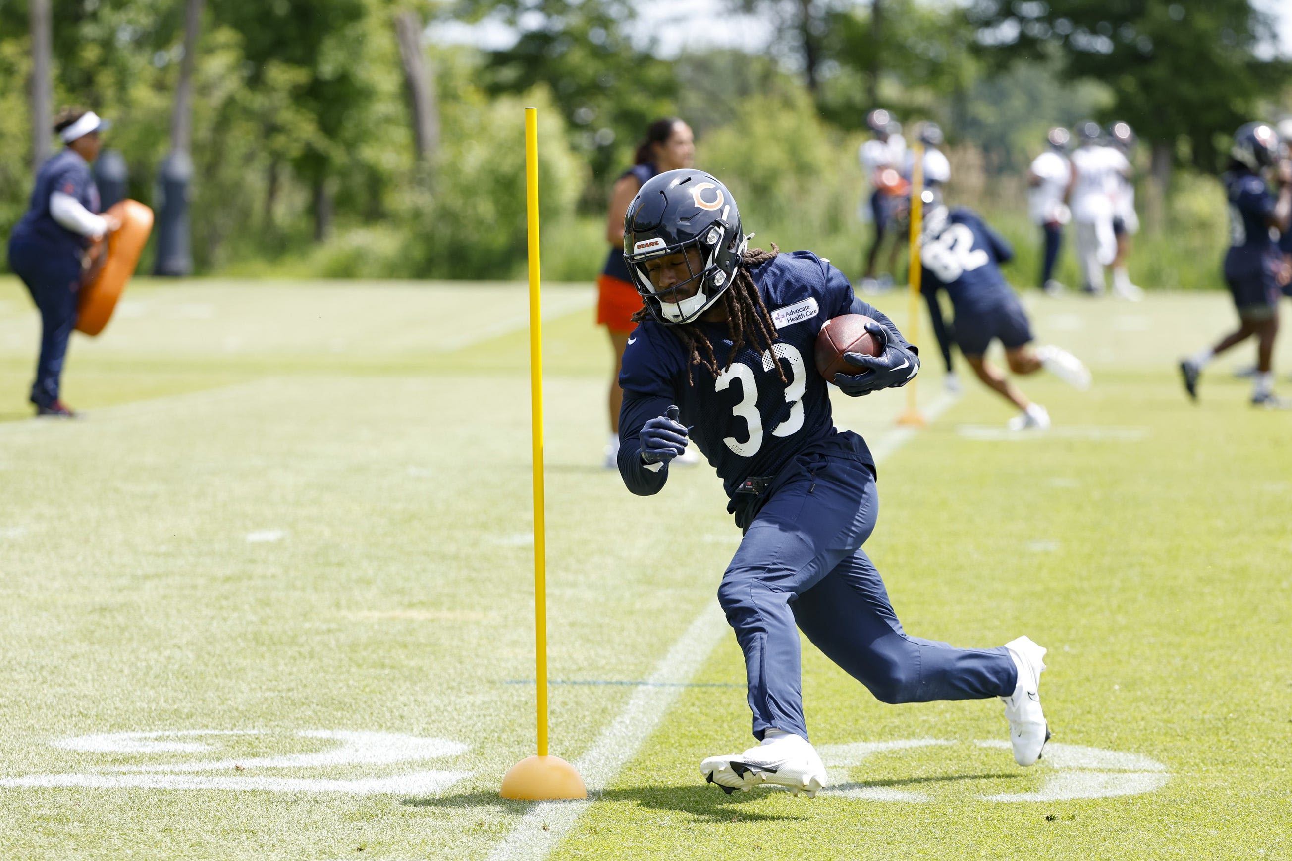 WATCH: Bears RB Ian Wheeler scores 2 rushing touchdowns vs. Bills