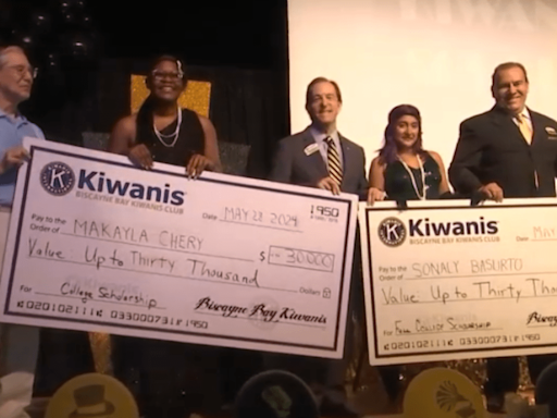 Thousands in scholarships given to students at Booker T. Washington High School in Miami