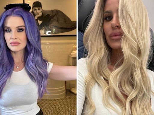 Kelly Osbourne's Long Blonde Hairstyle Has Fans Comparing Her to Kim Zolciak — See the Transformation