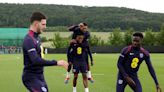 Euro 2024: England camp spotted training with five-at-the-back fomation