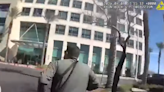 Body camera video shows Las Vegas police respond to active shooter threat at law firm