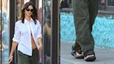 Emily Ratajkowski Opts for Comfy Axel Arigato Sandals While Strolling New York City