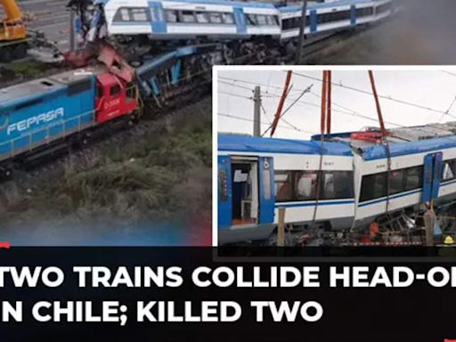 Head-on train crash kills two in Chile, police investigate causes of unusual incident