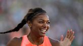 Gabby Thomas holds off Sha'Carri Richardson to win the 200 at the US track and field championships