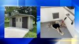 Pa. state police looking to identify suspects accused of melting public toilet with fireworks