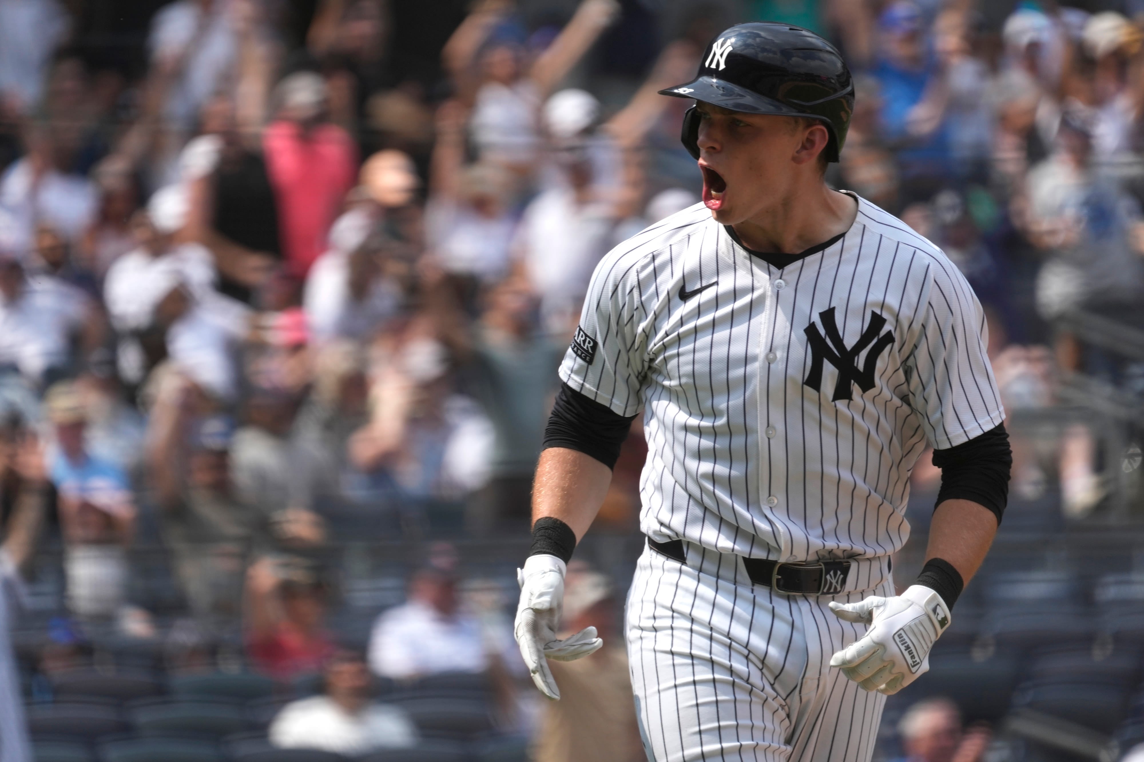 Yankees rout Red Sox 14-4, Ben Rice becomes first Yankee rookie with three home runs in a game