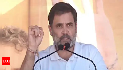 'Vote for your rights, vote for INDIA': Rahul Gandhi appeal voters to turn out in large numbers in phase 2 of polling in J&K | India News - Times of India