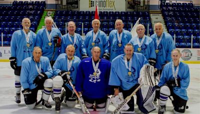 Kelowna 75+ men's hockey team wins gold at summer games