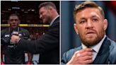 Joaquin Buckley used his time on the mic to blast a Conor McGregor