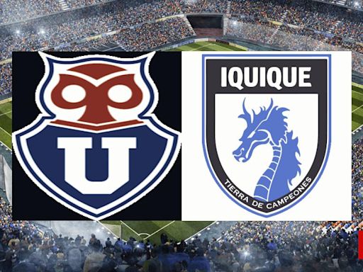 U. de Chile vs D. Iquique: estadísticas previas y datos en directo | Liga Chilena 2024