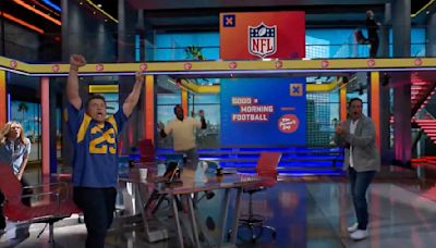 Michael Buffer Introduces ‘Good Morning Football’ Cast During Show’s Triumphant Return