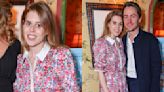 Princess Beatrice Repurposes Me and Em Floral Dress at Book Release Party With Husband Edoardo Mapelli Mozzi