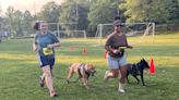 Pups and humans take part in the first-ever Bark & Bolt at Patton Park