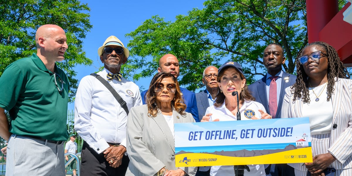 Gov. Hochul announces ‘Get Offline, Get Outside’ campaign