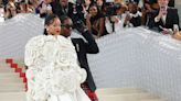 Rihanna Brings the Drama, Albeit Fashionably Late, to the 2023 Met Gala