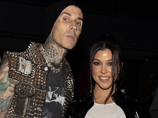 Kourtney Kardashian Shares New Photos With Travis Barker and Her Kids