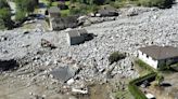 Three missing after landslide in Swiss Alps as heavy rains cause flash floods