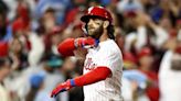 Harper reminds Braves why they shouldn't poke the bear as Phillies tie playoff HR record