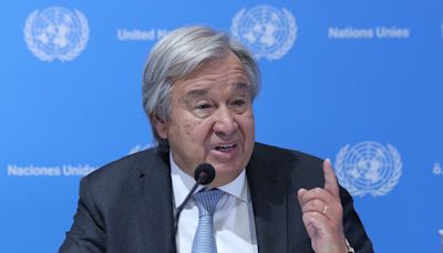 Guterres pide mayor compromiso con cambio climático y no jugar a "ruleta rusa con planeta"