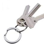 【鑰匙圈扣】  (3入) DIY手作零件 萬用不鏽鋼彈簧鑰匙圈扣環  彈簧圈
