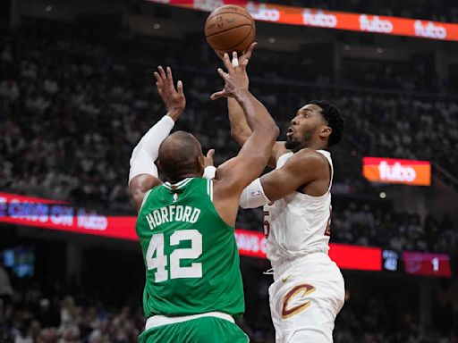 Cavaliers star Donovan Mitchell is questionable with a calf strain for Game 4 against the Celtics